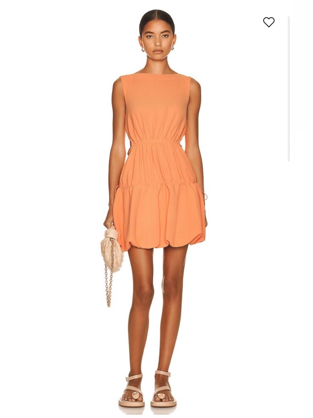 Jonathan Simkhai Romy Mini Dress in Sunset Size 4
